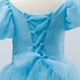 Maxbell Princess Flower Girls Long Pageant Tulle Wedding Prom Gown Dress  with Belt