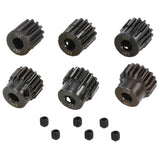 Maxbell 32DP 5mm 13T-18T Pinion 32DP Motor Gears Set for 1/8 RC Car DIY Accessories