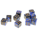 Maxbell 20 Pieces Six Sided D6 Dice Digital Dices Set for D&D RPG MTG Game