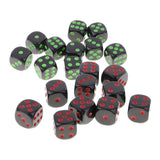 Maxbell 20 Pieces D6 Dice Set for Dungeons and Dragons TRPG MTG Board Games