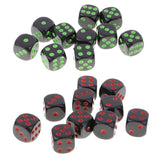 Maxbell 20 Pieces D6 Dice Set for Dungeons and Dragons TRPG MTG Board Games