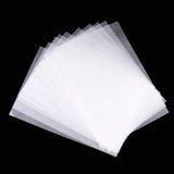 Maxbell 20 Pieces Heat Shrinkable Paper Shrink Film Paper Sheets for DIY Hanging Charms Fine Polish