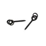 Maxbell 100Pcs Round Loop Bait Screws for Carp fishing Tackle Bait Pop Up Chod Rigs Boilie Ring Bait Terminal Tackle