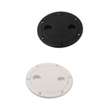 Maxbell 2pcs Marine Boat RV 4 inch Access Hatch Cover Twist Screw Out Deck Plate