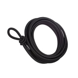 Maxbell 60Pcs Shock Bungee Cord Hook Karabiner Cord +5mm 5m Elastic Cord Bungee Rope