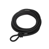 Maxbell 60Pcs Shock Bungee Cord Hook Karabiner Cord +5mm 5m Elastic Cord Bungee Rope