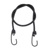 Maxbell 60Pcs Shock Bungee Cord Hook Karabiner Cord +5mm 5m Elastic Cord Bungee Rope