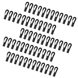 Maxbell 60Pcs Shock Bungee Cord Hook Karabiner Cord +5mm 5m Elastic Cord Bungee Rope