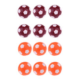 Maxbell Table Soccer Foosballs Replacements Mini Plastic Soccer Balls - Set of 12