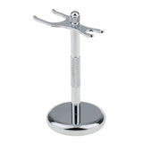Maxbell Men's Shaving Brush with Stainless Steel Razor Display Holder Stand Rack