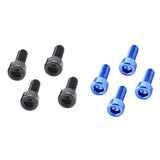 Maxbell 8Pcs Aluminum Alloy Bicycle Water Bottle Cage Bolts Holder Socket Screws