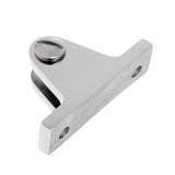 Maxbell 2 Pieces Angle Side Deck Hinge Mount 316 Stainless Steel Bimini Top Marine Hardware