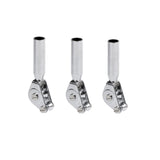 Maxbell 3Pcs Heavy Duty Trolling Fishing Double Roller Rod Tip Guides Top Bearing 6mm 8.5mm 10mm