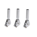 Maxbell 3Pcs Heavy Duty Trolling Fishing Double Roller Rod Tip Guides Top Bearing 6mm 8.5mm 10mm