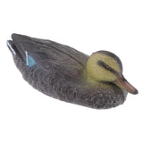 Maxbell 1 Pair Plastic Mallard Duck Decoy Floating Drake Duck Decoy for Hunting & Fishing