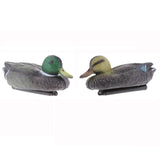 Maxbell 1 Pair Plastic Mallard Duck Decoy Floating Drake Duck Decoy for Hunting & Fishing