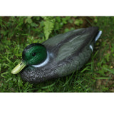 Maxbell 1 Pair Plastic Mallard Duck Decoy Floating Drake Duck Decoy for Hunting & Fishing