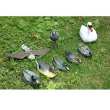 Maxbell 1 Pair Plastic Mallard Duck Decoy Floating Drake Duck Decoy for Hunting & Fishing