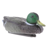 Maxbell 1 Pair Plastic Mallard Duck Decoy Floating Drake Duck Decoy for Hunting & Fishing