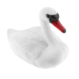 Maxbell 4 Piece Plastic Lifesize White Swan Decoy with Floating Keel Wildfowler Decoy 35cm