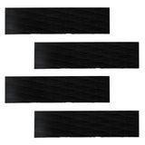 Maxbell 8 Pieces EVA Skimboard Traction Pad Deck Bar Grip Tail Pad Surfboard Shortboard Paddle Board SUP Surfing Surf DIY Accessories