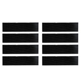 Maxbell 8 Pieces EVA Skimboard Traction Pad Deck Bar Grip Tail Pad Surfboard Shortboard Paddle Board SUP Surfing Surf DIY Accessories