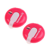 Maxbell 2 Pieces Mini Golf Score Counter Scoring Tool Clip On Glove or Bag Pink