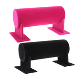 Maxbell 2 Pieces Velvet T-Bar Headband Holder Retail Shop Jewelry Display Stand Rack