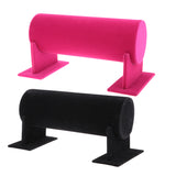 Maxbell 2 Pieces Velvet T-Bar Headband Holder Retail Shop Jewelry Display Stand Rack