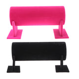 Maxbell 2 Pieces Velvet T-Bar Headband Holder Retail Shop Jewelry Display Stand Rack