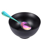 Maxbell Dinner Service Japanese Bowl and Colorful Spoon