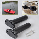Maxbell Deck Mount Paddle Clip Holder And 2pcs Flush Mount Fishing Rod Holder For Kayak