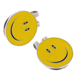 Maxbell 2 Sets of Happy Face Golf Ball Markers with Magnetic Golf Hat Clip