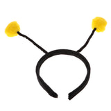 Maxbell 2/set Kids Insect Bumble Bee Ant Ladybug Alien Headband Costume Yellow Black