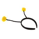 Maxbell 2/set Kids Insect Bumble Bee Ant Ladybug Alien Headband Costume Yellow Black