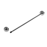 Maxbell 4 Piece Fashion Skinny Barbell Collar Tie Clip Clasp Bar Necktie Tie Hat Pin Mens Party Prom Elegant Jewelry