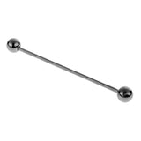 Maxbell 4 Piece Fashion Skinny Barbell Collar Tie Clip Clasp Bar Necktie Tie Hat Pin Mens Party Prom Elegant Jewelry