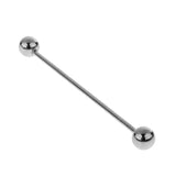 Maxbell 4 Piece Fashion Skinny Barbell Collar Tie Clip Clasp Bar Necktie Tie Hat Pin Mens Party Prom Elegant Jewelry