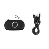 Maxbell Carry Case Bag Pouch & 2in1 USB Charging Cable For SONY PSP 1000 2000 3000