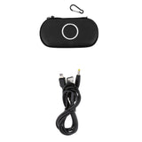 Maxbell Carry Case Bag Pouch & 2in1 USB Charging Cable For SONY PSP 1000 2000 3000