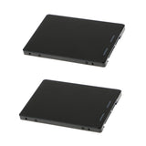 Maxbell 2 Pieces mSATA to 2.5" SATA III Convertor Adapter Card SSD Enclosure Case
