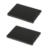 Maxbell 2 Pieces mSATA to 2.5" SATA III Convertor Adapter Card SSD Enclosure Case