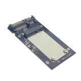 Maxbell 2 Pieces mSATA to 2.5" SATA III Convertor Adapter Card SSD Enclosure Case