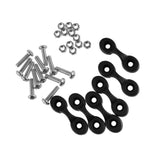 Maxbell Universal 2 Nylon Kayak Carry Pull Handle + 6 Pad Eyes + 12 Screws and Nuts