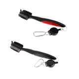 Maxbell Two Sides Golf Club Brush 1 Red + 1 Black