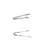 Maxbell 2 Piece Food Cake Tong Clip Clamp Roasting Chip Clamp Clip Salad Tongs 15cm+18cm
