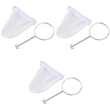 Maxbell 3 Sizes Cloth Strainer Milk Filter Sock Bag with Ring Kitchen Reusable Tool