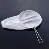 Maxbell 3 Sizes Cloth Strainer Milk Filter Sock Bag with Ring Kitchen Reusable Tool