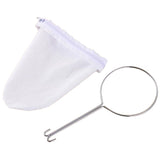 Maxbell 3 Sizes Cloth Strainer Milk Filter Sock Bag with Ring Kitchen Reusable Tool
