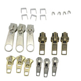 Maxbell 44 Pieces Assorted Fix Zipper Repair Kit Zip Sliders Stops Replacements